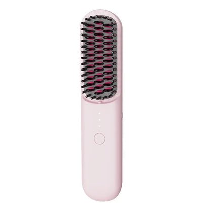 HairGlide Pro: Cepillo Alisador Eléctrico Inalámbrico Freshglow